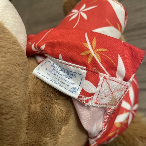 Build-A-Bear Alvin And The Chipmunks ALVIN HAWAIIAN SHIRT Plush Soft Toy (2011) - Picture 8 of 9